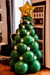 arbol navidad globos