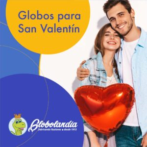 globos para san valentin