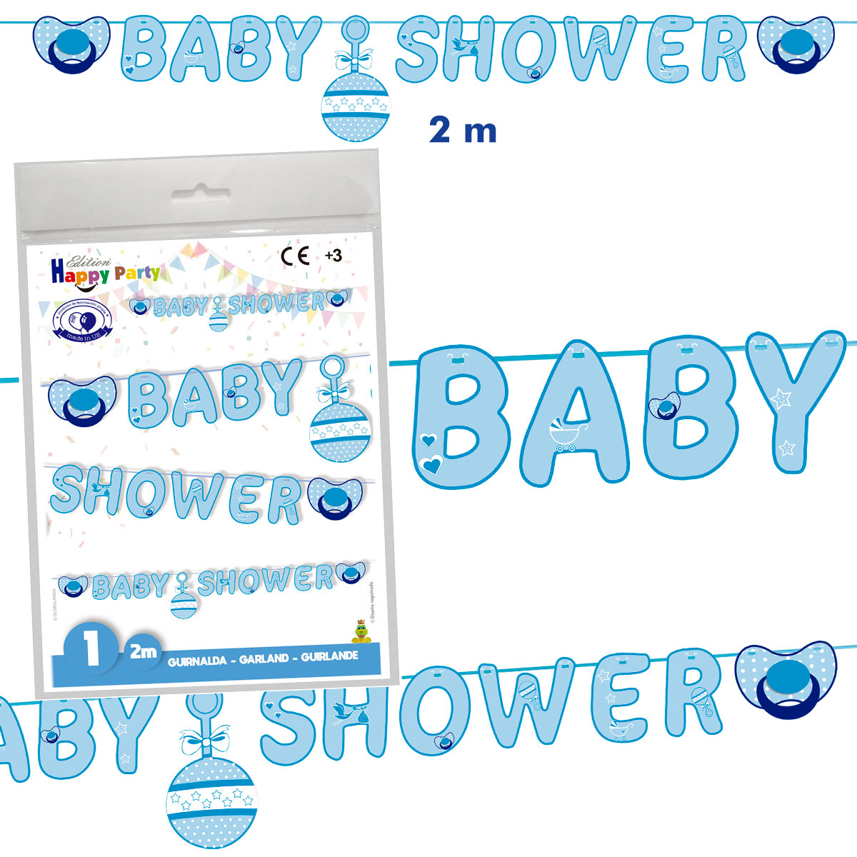 Guirnalda Baby Shower Niño