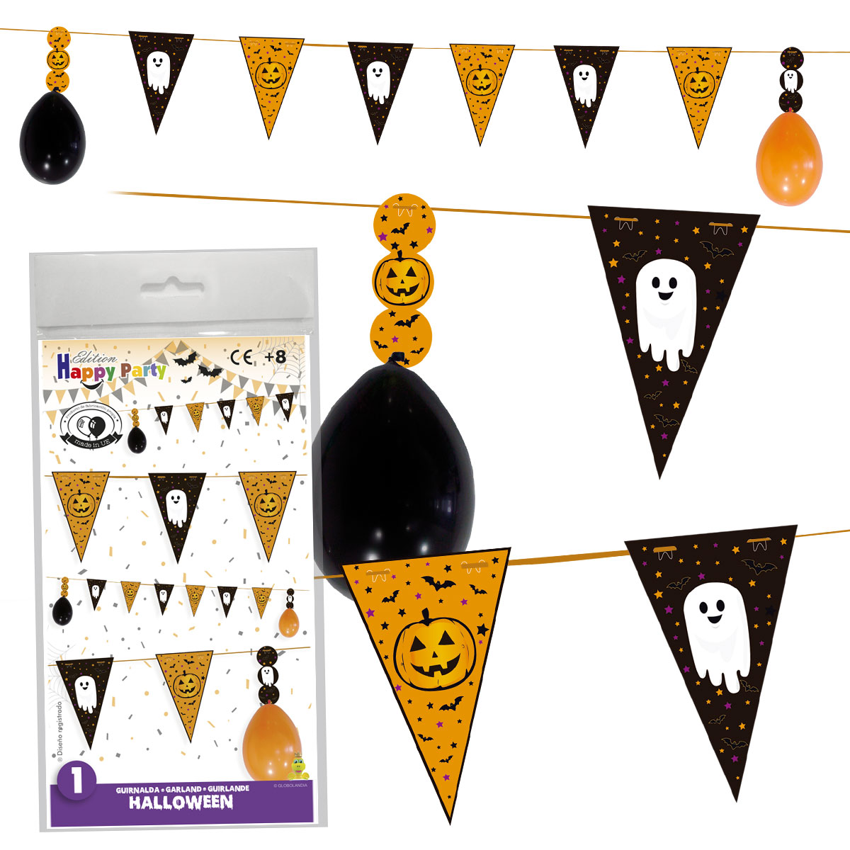 Guirnalda Halloween Fantasma