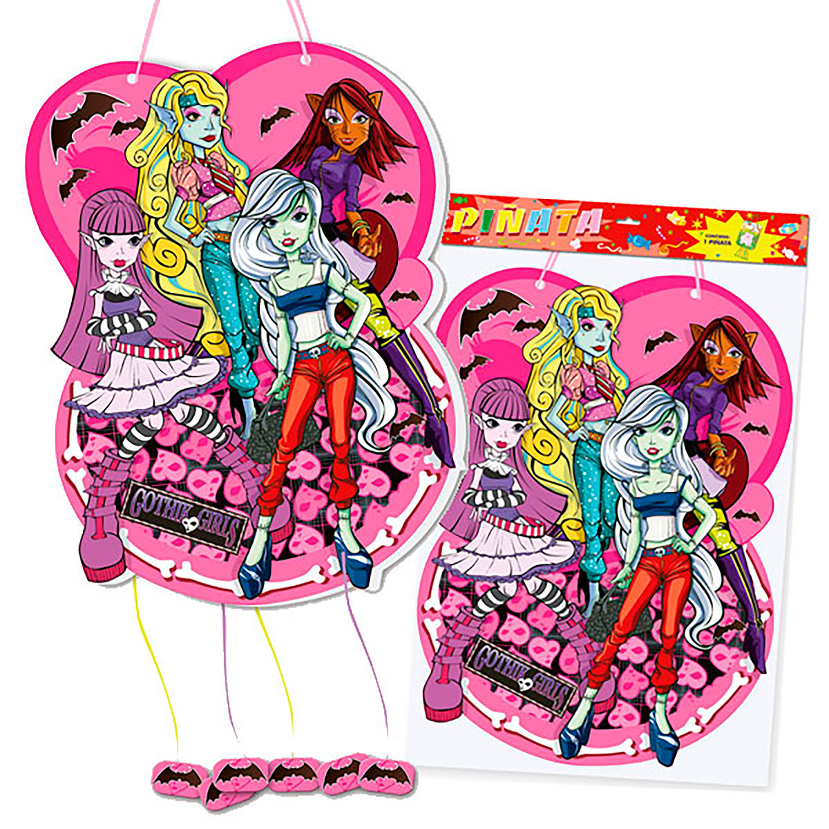 Piñata Gothik Girls