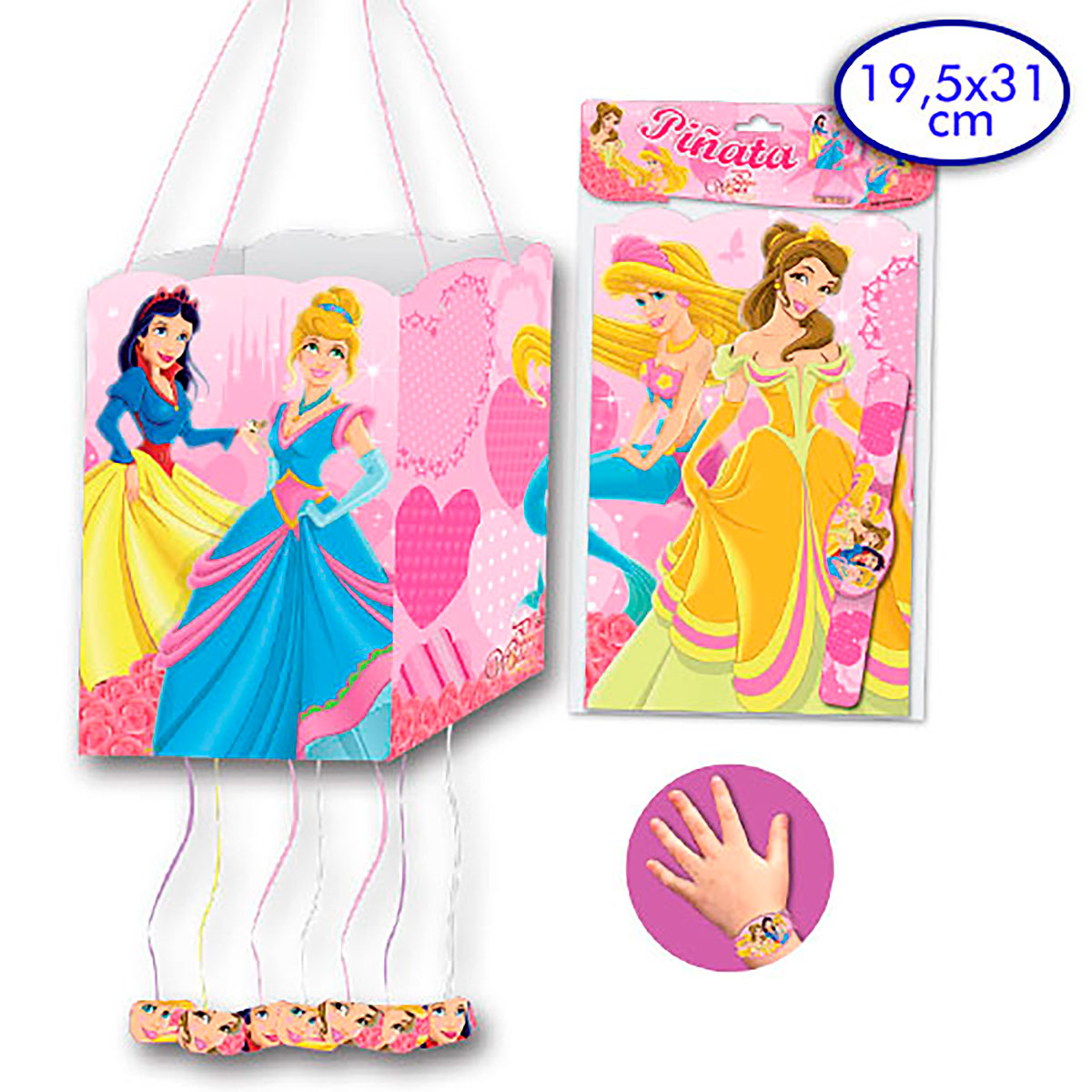 Piñata Princesas 4 Caras
