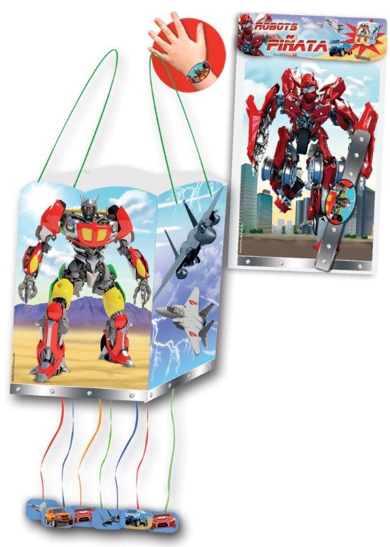 Piñata Robots 4 Caras