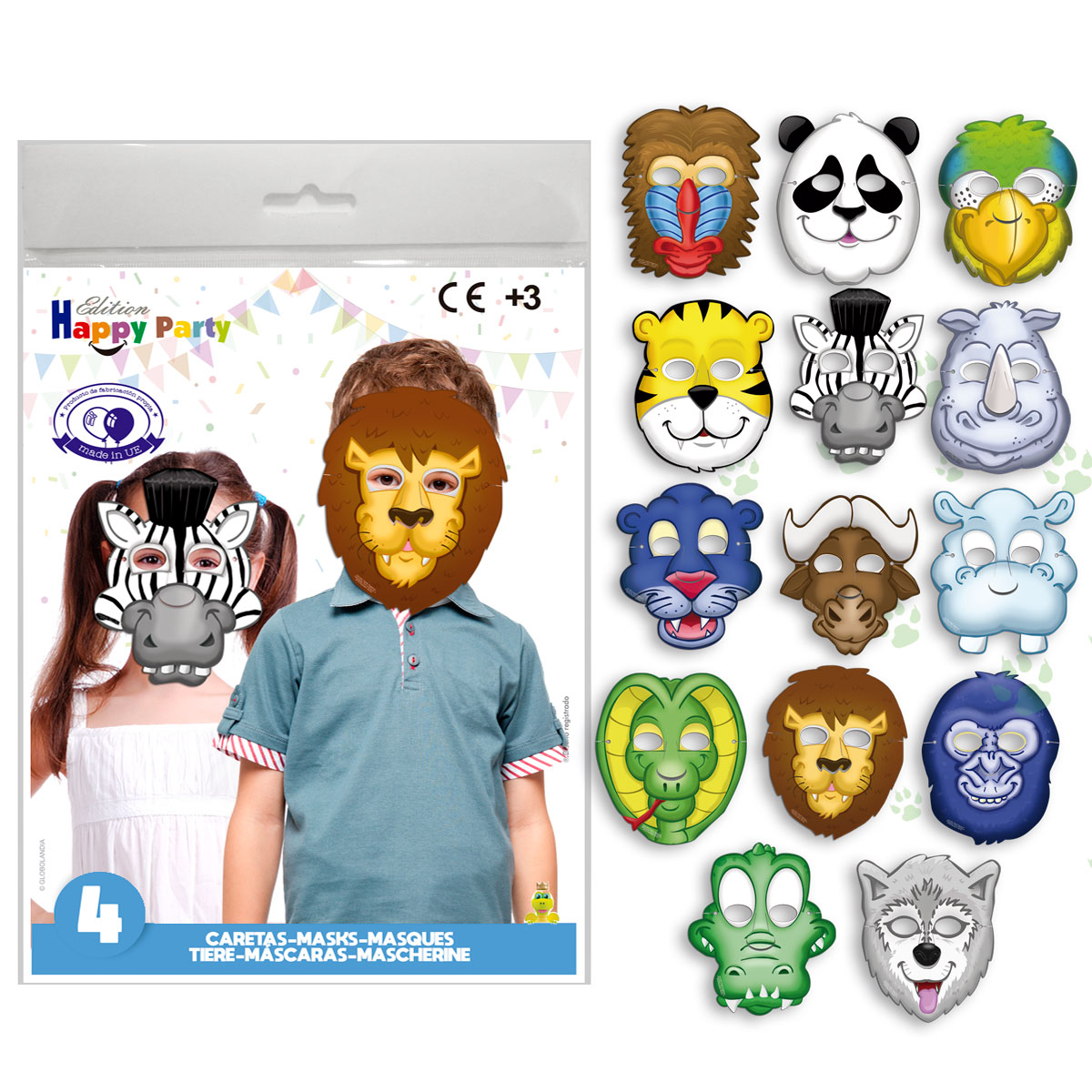 Caretas Animales