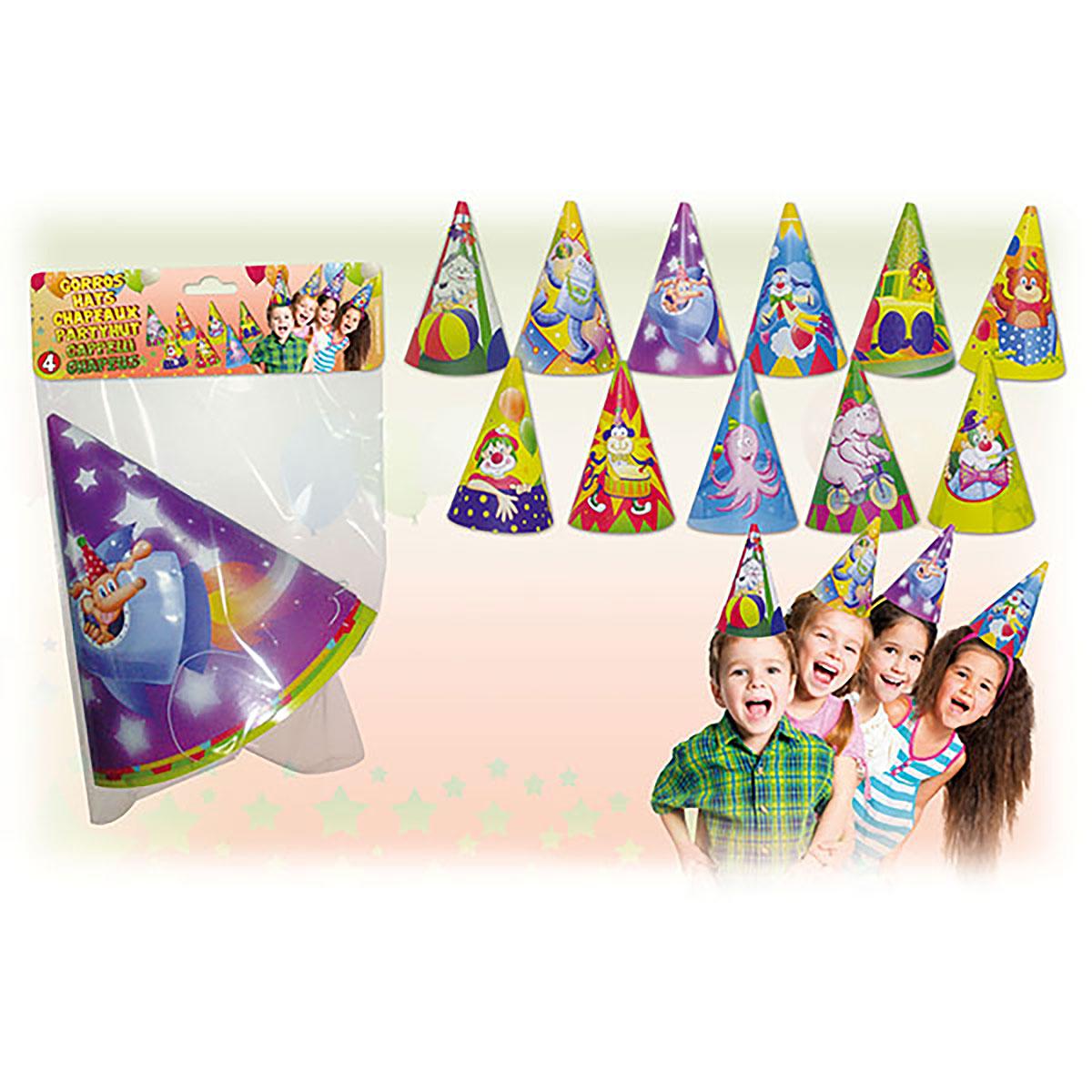 Gorros de Fiesta Infantiles Surtidos