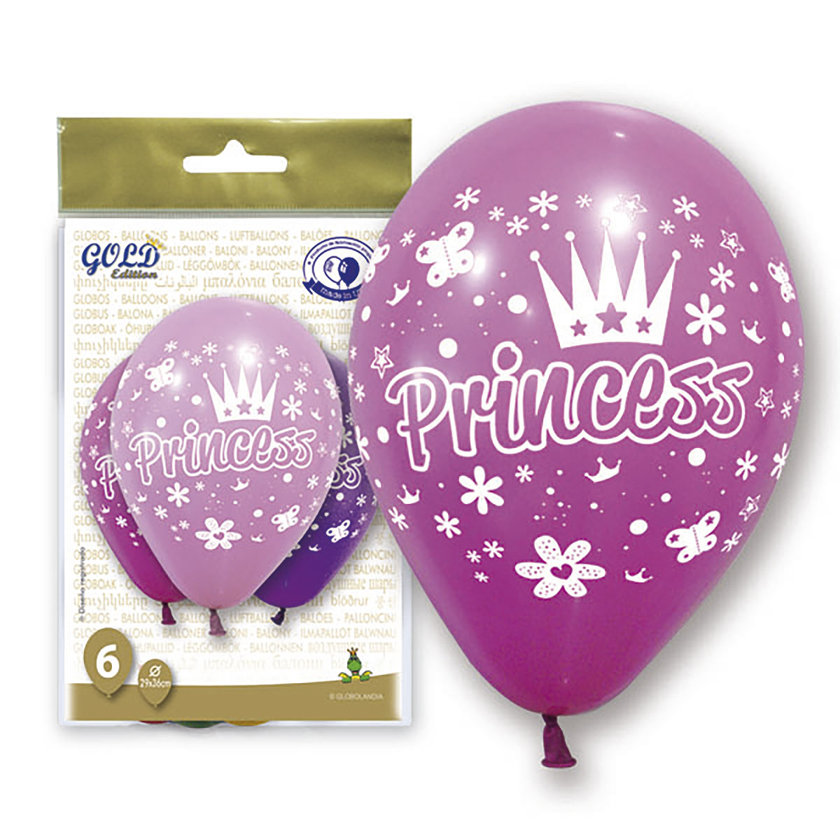 Globos Princess Gold Edition