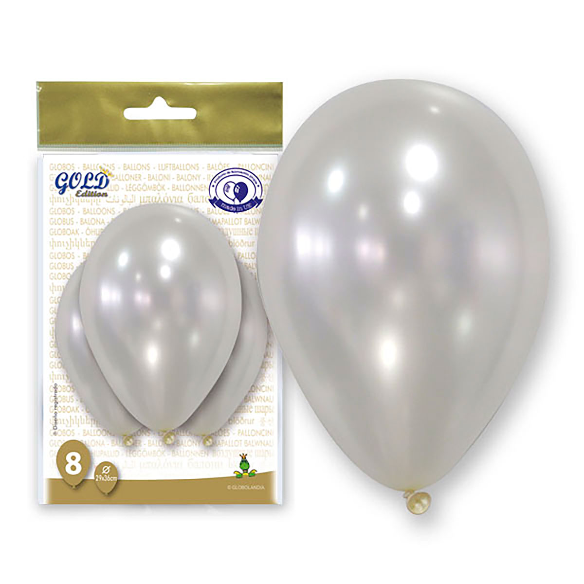 Globos Metalizados Gold Edition 12 Pulgadas Mix