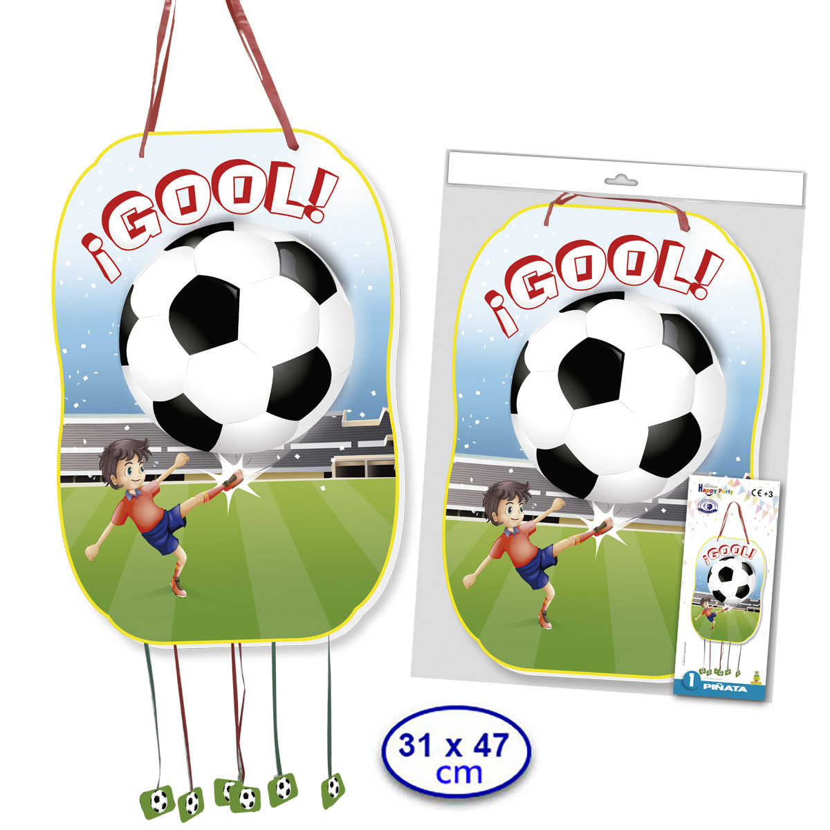 Piñata de Fútbol ¡Gool!
