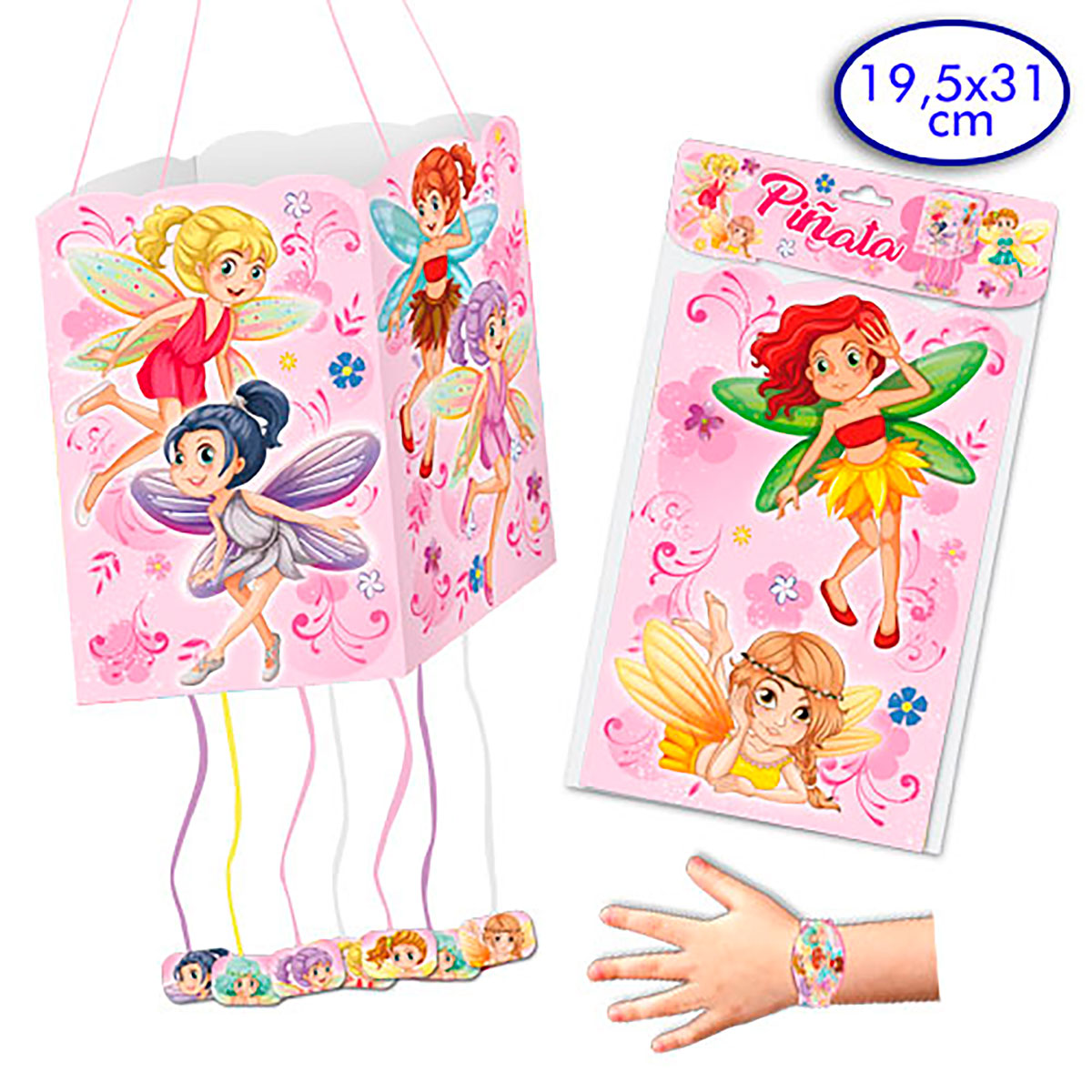 Piñata Hadas 4 Caras