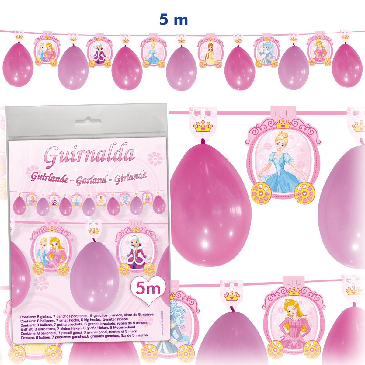 Guirnalda Princesas