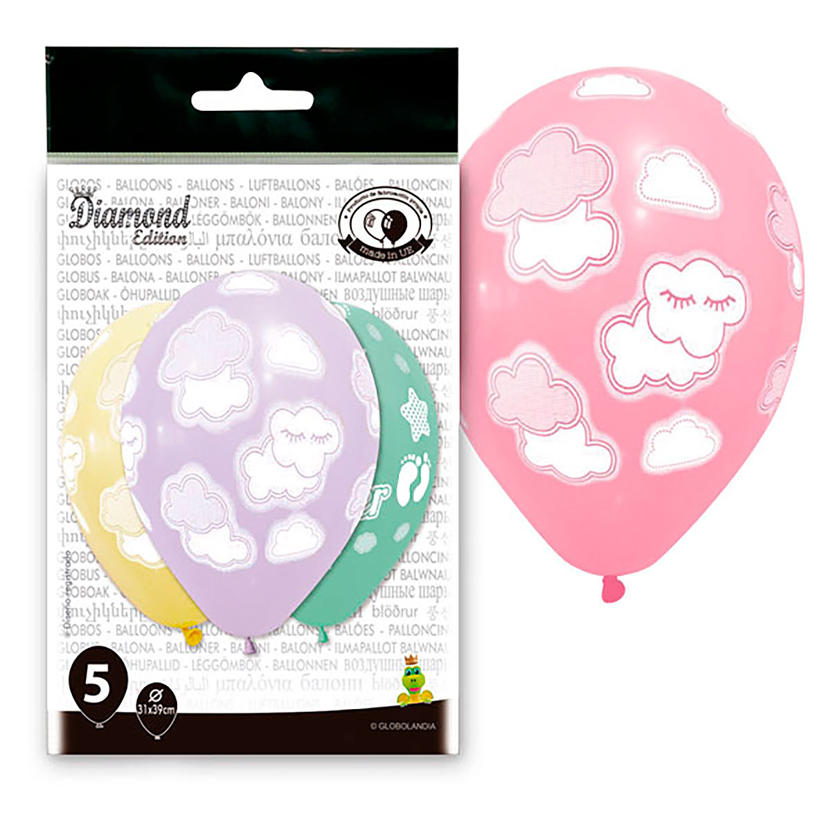 Globos Nubes Diamond Edition