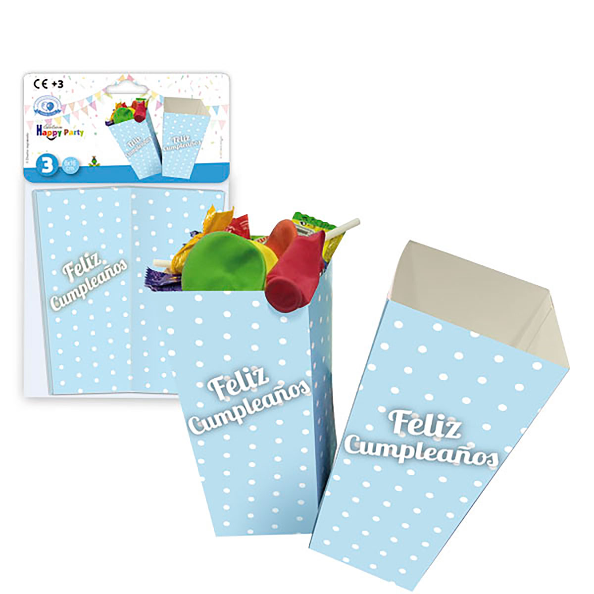 Vasos para Chuches Feliz Cumpleaños Celeste