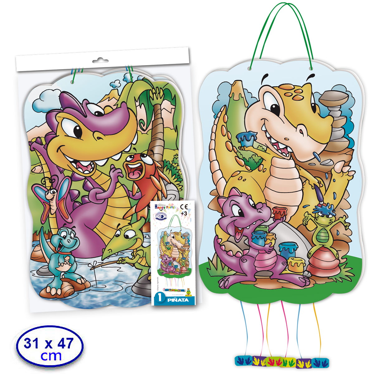 Piñata Dinosaurios
