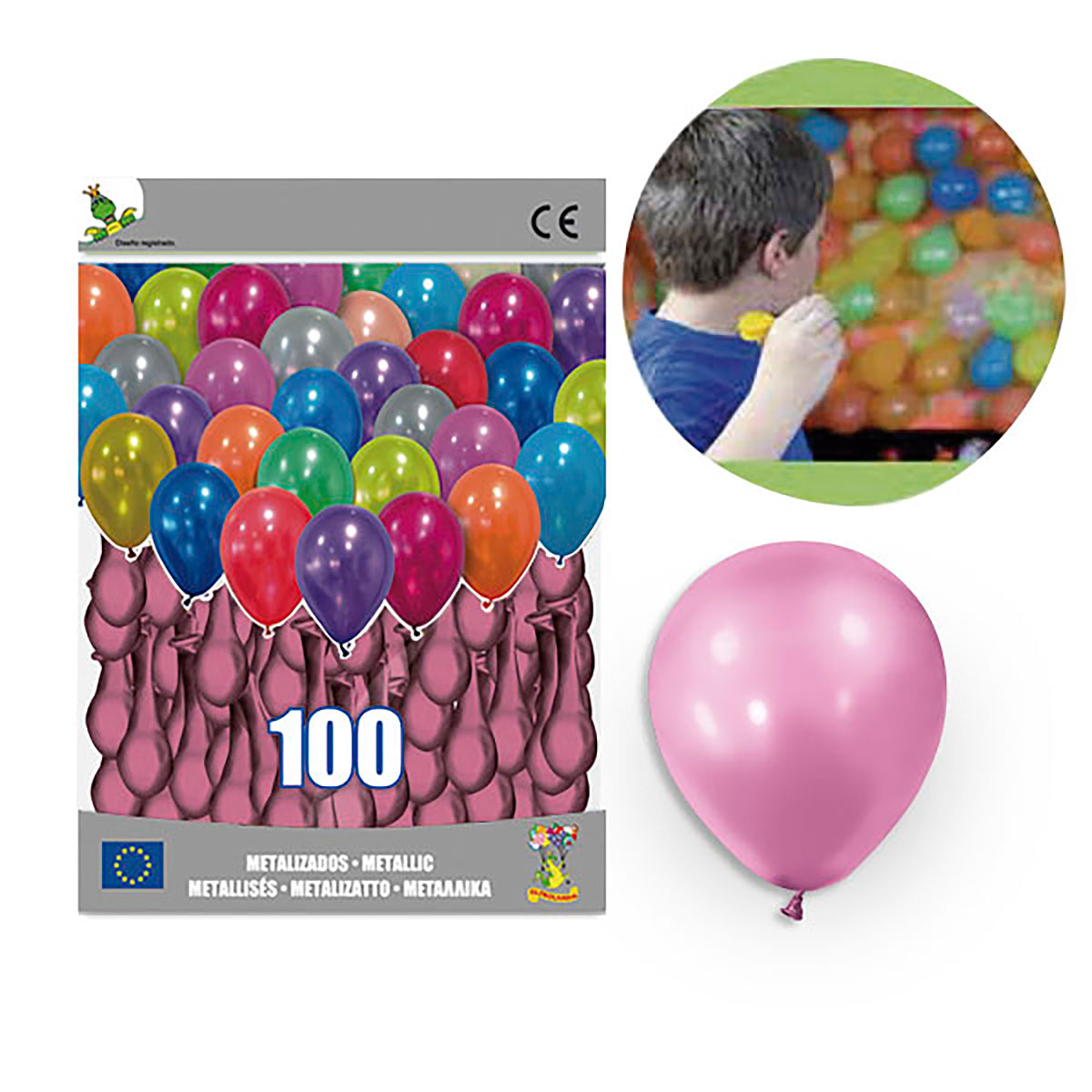 Globos Metalizados Rosa
