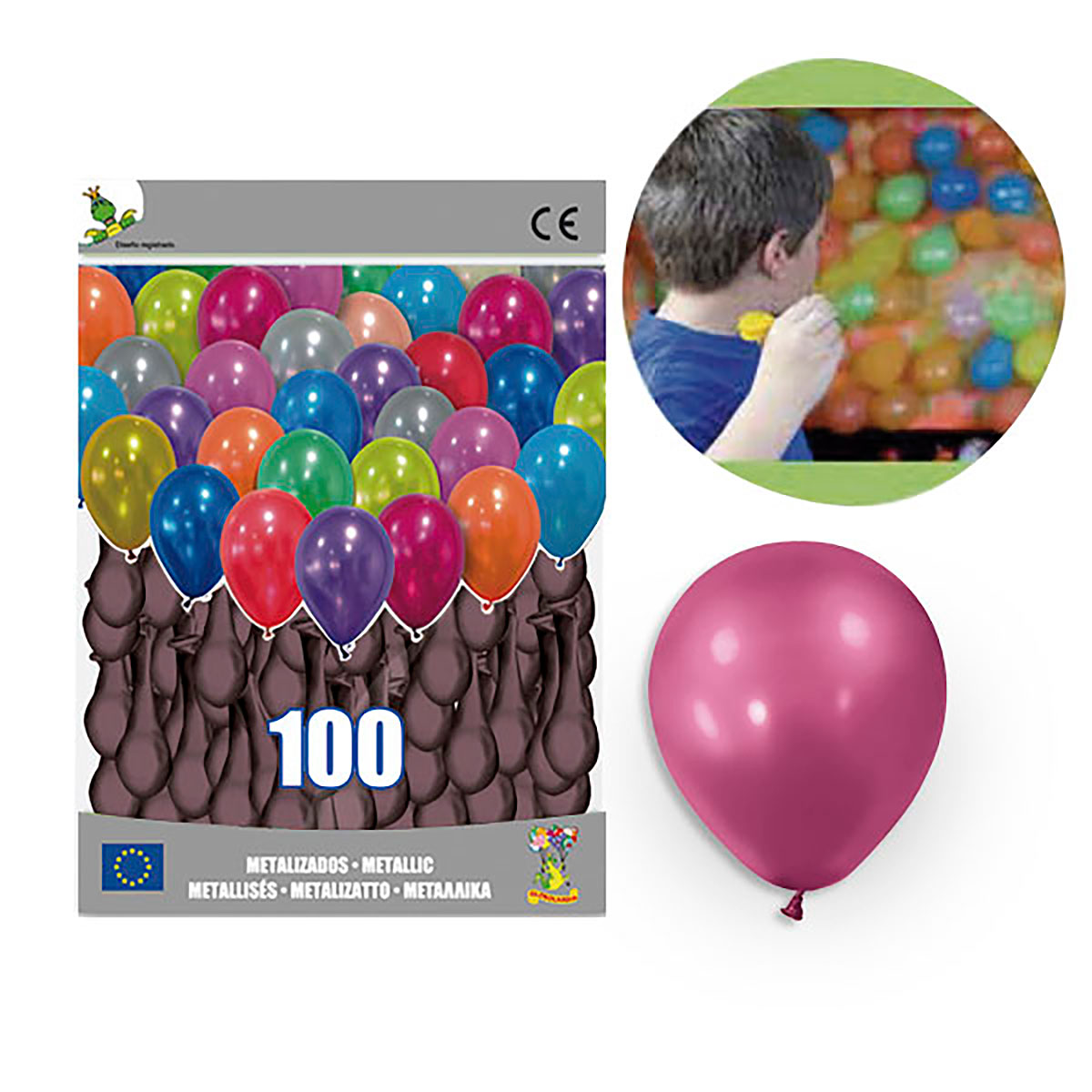 Globo Metalizado Burdeos nº5