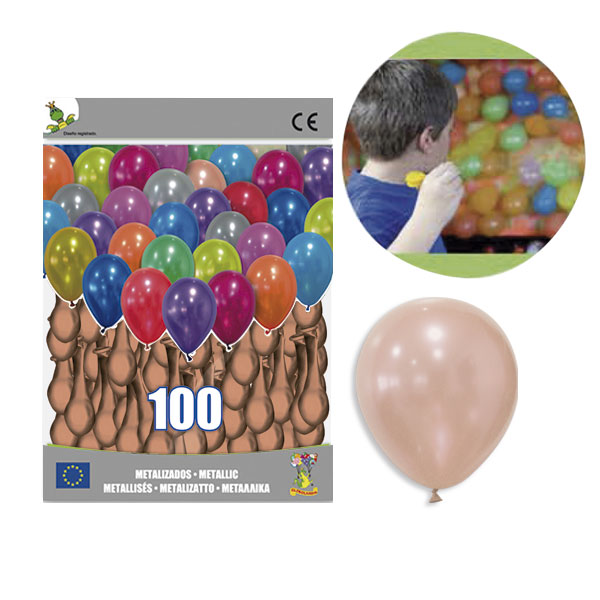 Globos Metalizados Coral