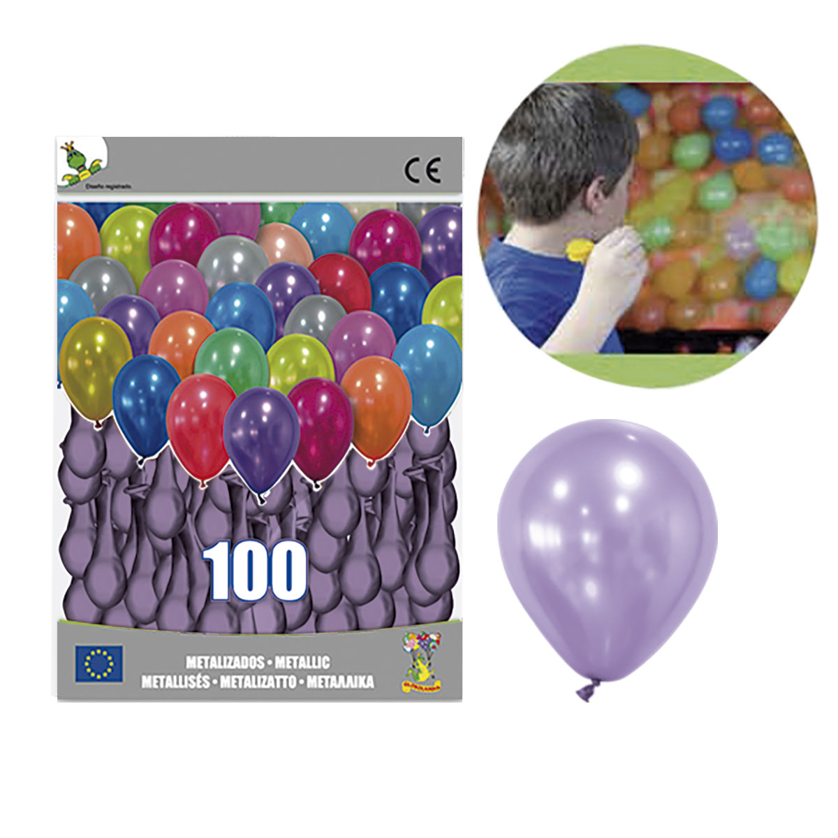 Globos Metalizados Lavanda