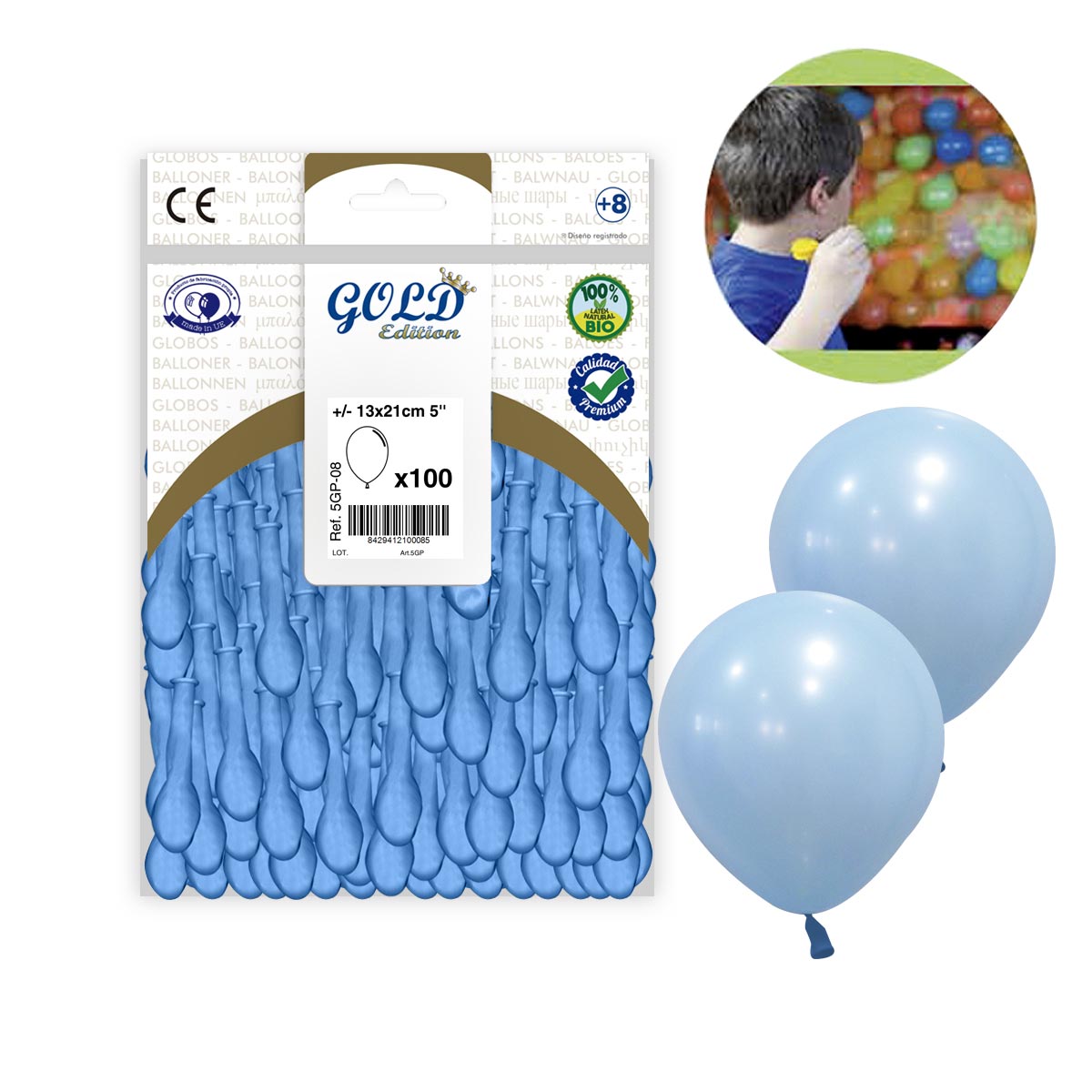 Globo Celeste 5 pulgadas Gold Edition