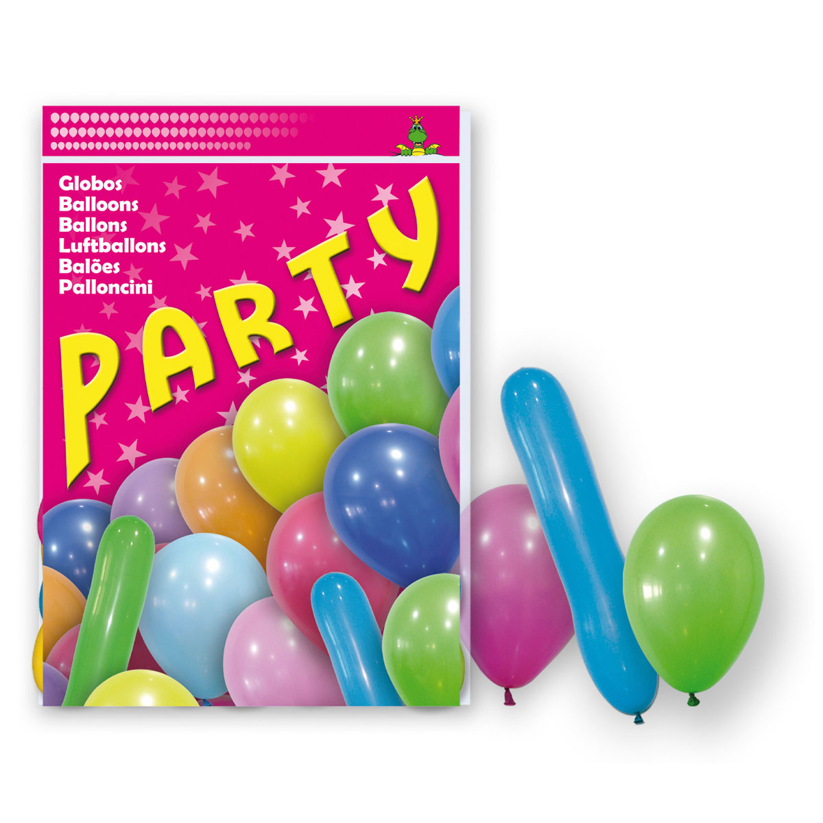 Bolsa Surtido 80 Globos Figuras Mix