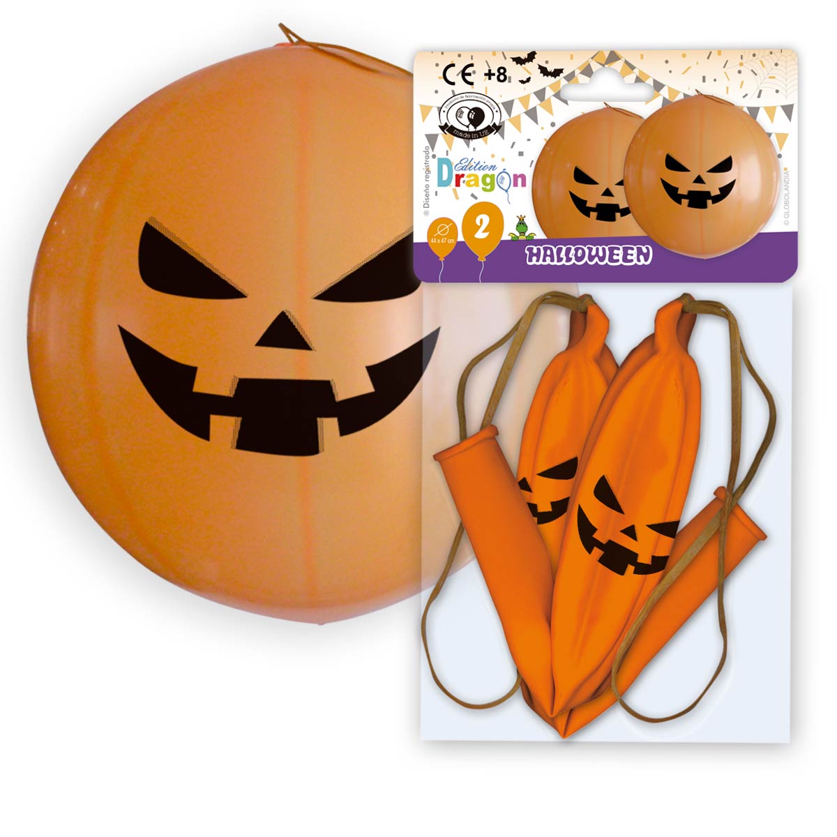 Punch Balls Calabaza Halloween