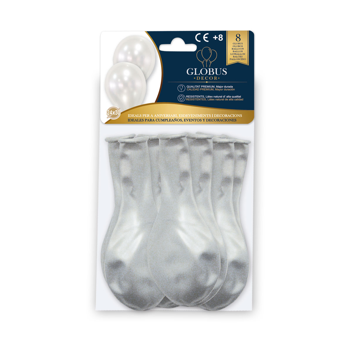 B/ GLOBUS DECOR 8 GL 10GMT PERLA 028