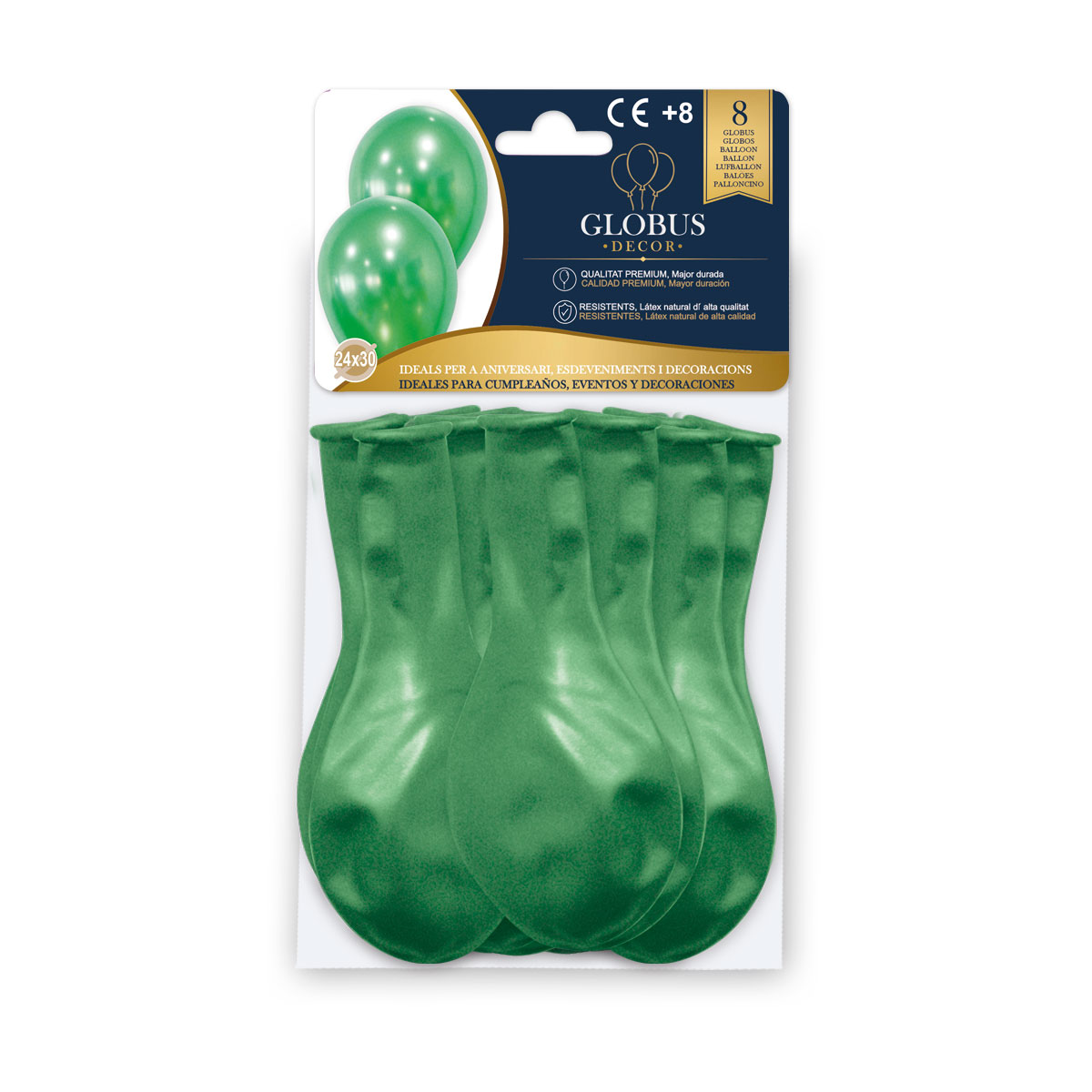 B/ GLOBUS DECOR 8 GL 10GMT VERDE 037