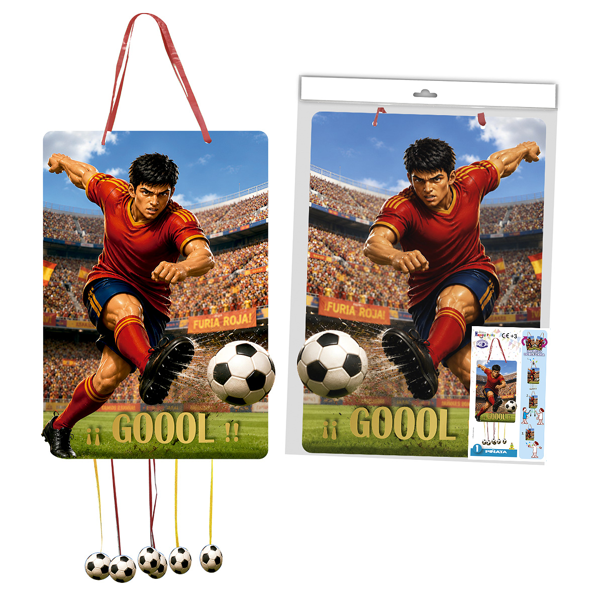 B/ PIÑATA FUTBOL ESPAÑA