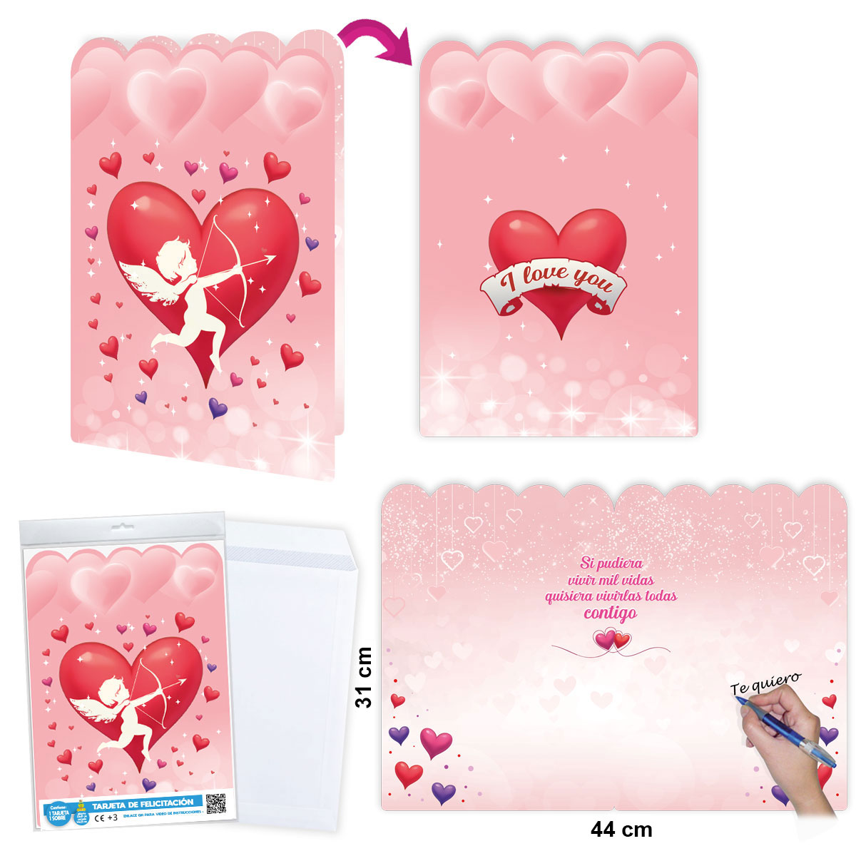 B/ TARJETA ENAMORADOS 2 R.6628-02