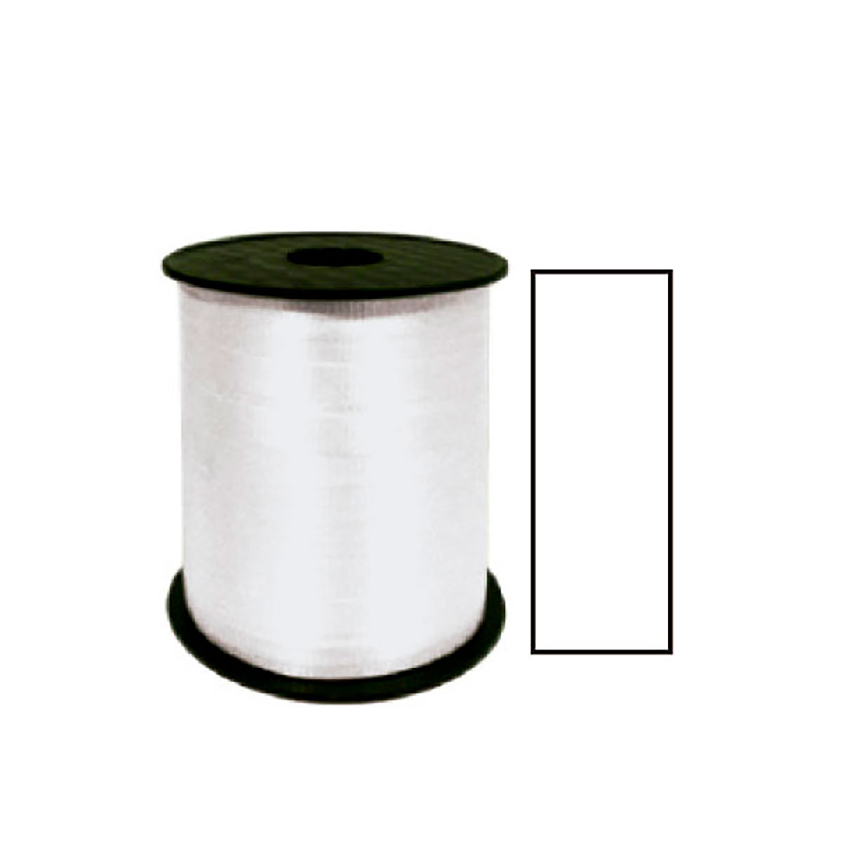 CINTA GALON 5 mm 01-BLANCA, ROLLO 500 m/yd