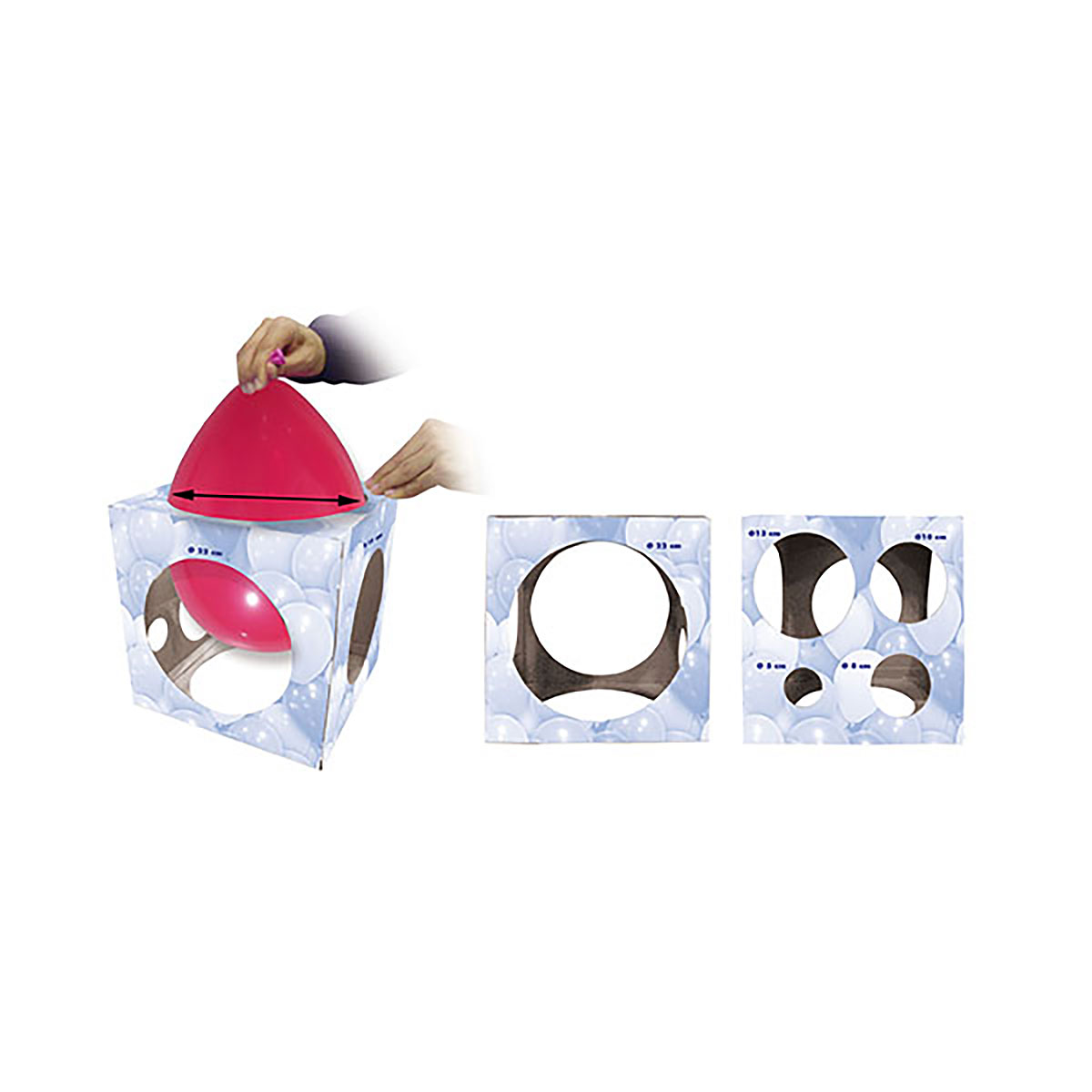 CAJA MEDIDORA DE GLOBOS