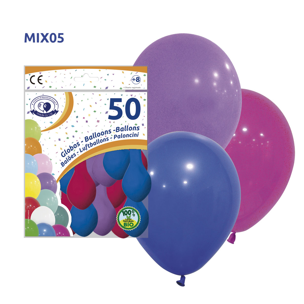 Ref.9RP5 07-FUCSIA 08-LILA 10-AZUL